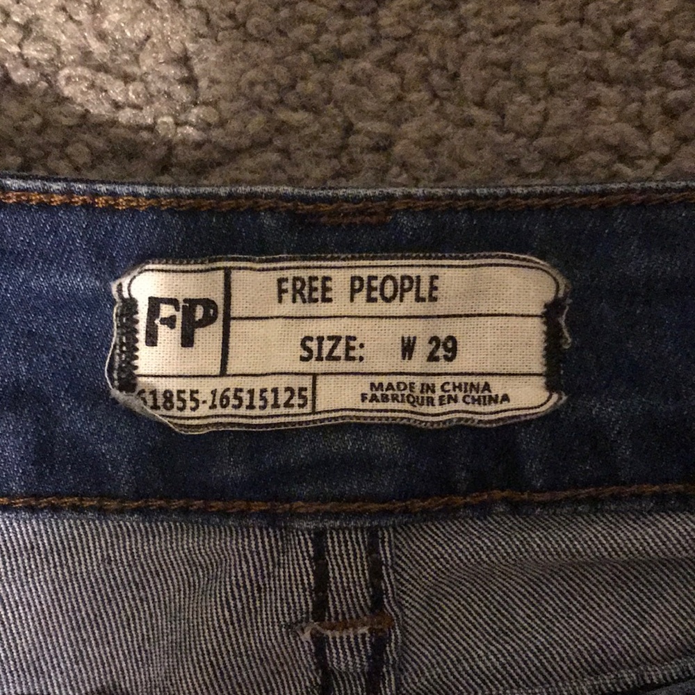 Free people jeans (worn twice)